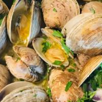 Clams · Add cajun, lemon pepper, garlic butter, red hook special for an additional charge.