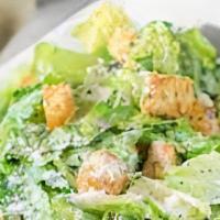Classic Caesar Salad · Parmesan, Caesar dressing, Grilled Croutons