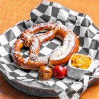 Giant Pretzel · Served with Beer Cheese