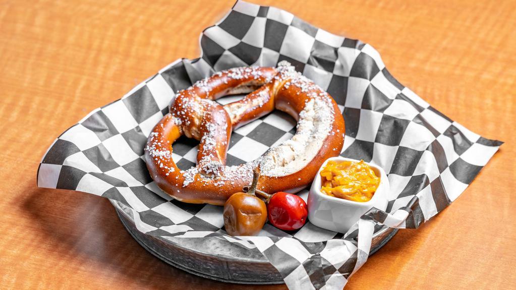 Giant Pretzel · Served with Beer Cheese