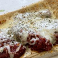 Chicken Parm · Breaded White Chicken with Imported Red Sauce Topped with Mozzarella and Parmesan on Toasted...
