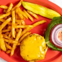 The Grill'S Angus Big Burger · Topped with your choice of cheese with lettuce, tomato, and mayo.

*Consuming raw or underco...