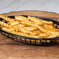 Crinkle Cut Fries · A Large order of Crinkle Cut fries topped with our special seasoning.