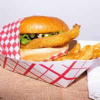 Fried Catfish Sandwich · Our Mississippi farm raised catfish, lightly breaded and fried to a golden brown. Add our ho...