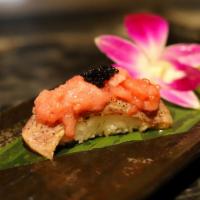 Wagyu, Toro Top With Caviar · Nigiri (1pcs).