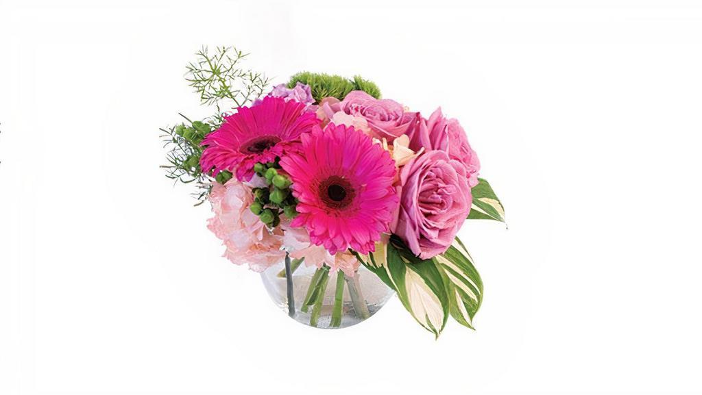 Premium Everlasting Caress Designers Choice Bouquet · A little piece of heaven on Earth, Everlasting Caress is a romantic design brimming with stargazers and hydrangeas. Send this for a special anniversary treat or a lovely surprise on Mother's Day.