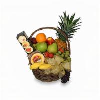 Gourmet Fruits And Chocolate Basket · Please remember that each selection is custom made and substitutions may be necessary. Your ...