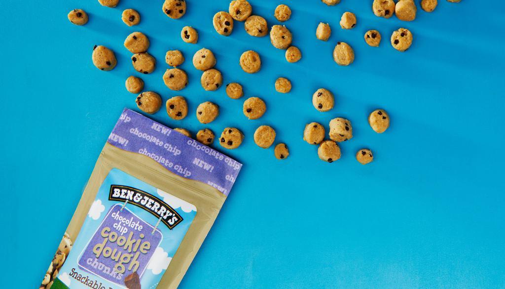 Snackable Cookie Dough Chunks (8Oz) · Pick from our selection of frozen cookie dough chunks and share with a friend! Multiple servings per bag!