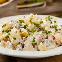 Potato Salad · A traditional, classic dish of potatoes with a tangy mayo-based dressing.