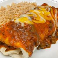 Kid Mini Burrito · meat / beans / cheese / covered in sauce choice