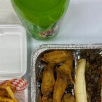 #7 2 Philly Steak And 10 Wings · 2 Philly Steak and 10 Wings served with Family size French Fries & 2 Liter soda
Philly's has...