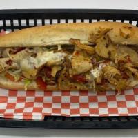 Cajun Turkey (Regular) · Fresh cooked Cajun Turkey in White bread 
Toppings included : Cheese, Onions, Peppers, Lettu...