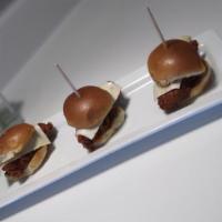 3 Buffalo Chicken Sliders · Grilled or fried chicken dipped in buffalo sauce and toped with pepper jack cheese.