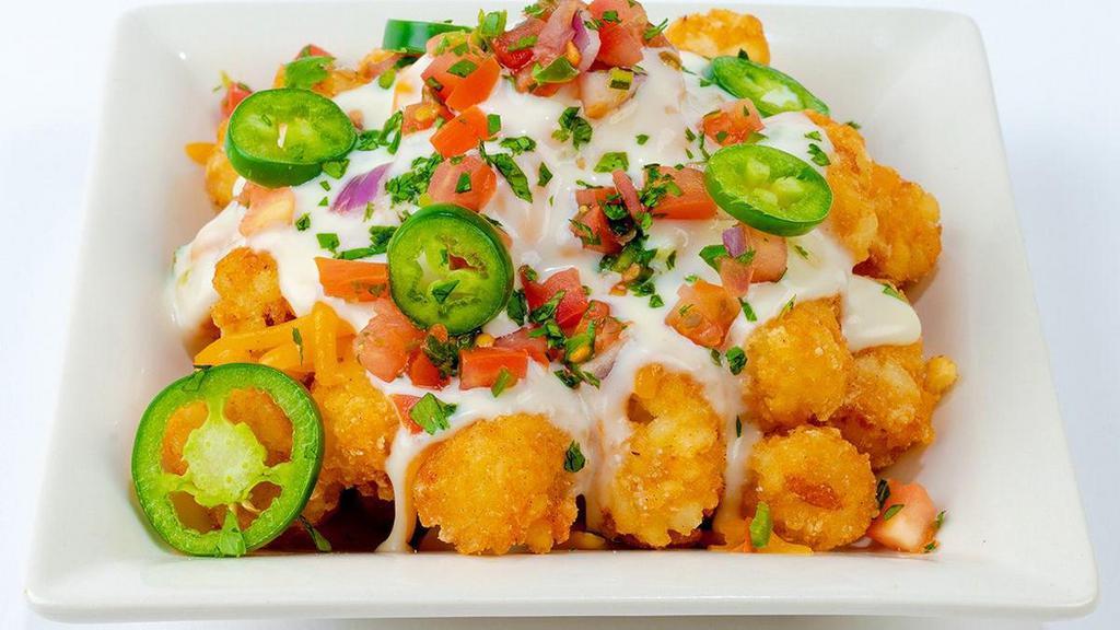 Tater Tots · Taters gonna tate: Half a pound of crispy, golden tater tots..