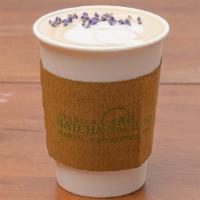 Earl Grey Lavender Latte (16 Oz) · Black Tea, flavored with Bergamot, Lavender syrup (with an Option of Hot / Cold) & your Choi...