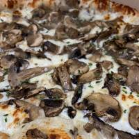 Mushroom With With Truffle Oil · Assorted mushroom blend, olive oil, premium shredded mozzarella finished with white truffle ...