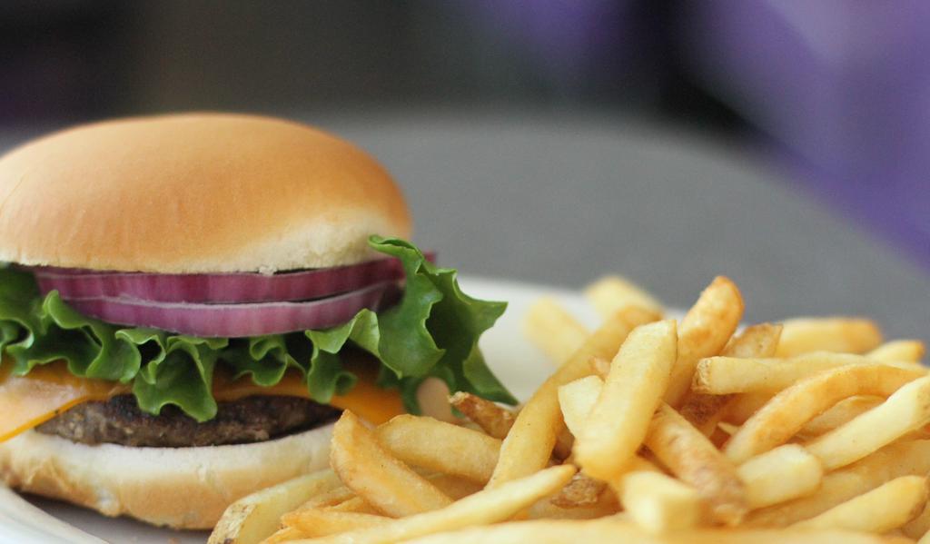 Cheeseburger · Our classic burger with American cheese.