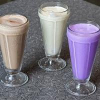 Shakes · Choose from the following flavors: Purple Vanilla, Vanilla, Chocolate, Double Chocolate, Cof...