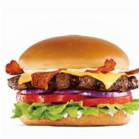 Bacon Cheese Burger · Ketchup,Mustard, and Pickles,Lettuce,Tomato's