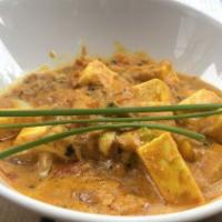 Shahi Paneer · Homemade Indian Cheese, Creamy Sauce With Peppers and Onions