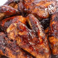 3 Jerk Whole Wings Available ) Limited Time Due To Wings Shortage. · 3 Jumbo Jerk Wings  choose your option regular or BBQ serve with Fries .
Limited wings sold ...