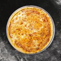 In Queso Emergency (Gf)  · Certifed dough topped with marinara sauce and our house cheese blend