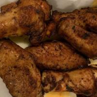 Chicken Wings · Ranch, bbq or hot sauce.