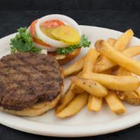 Roadhouse Black Angus Burger · Cattleman’s Gold Certified burger, grilled over an open flame. Top it off with your choice o...