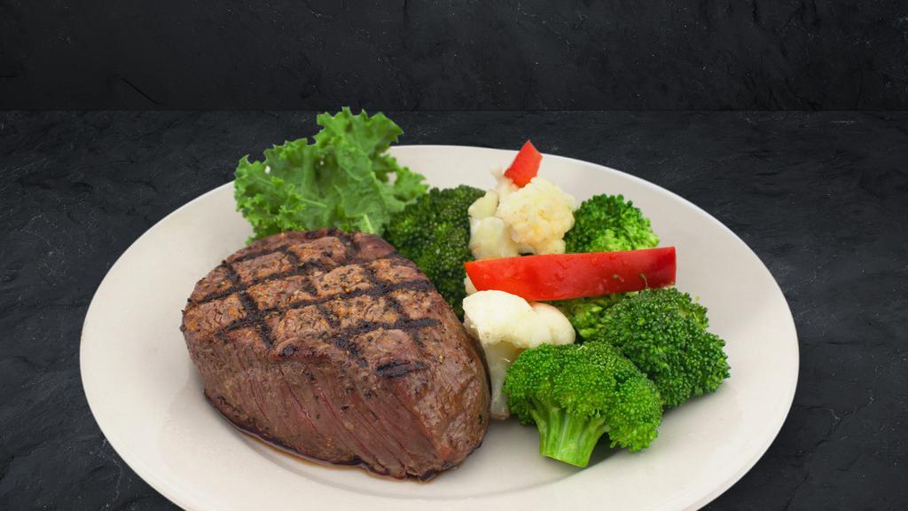 Gentleman John'S Filet 8 Oz. · An 8 oz. filet trimmed out to be the leanest and most tender piece of beef in the joint. fit for any cowboy or cowgirl.