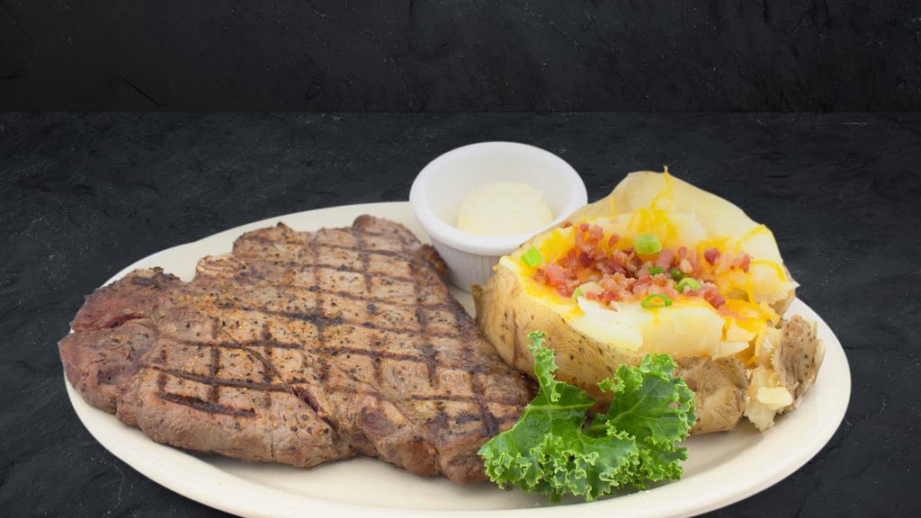Cactus Stu'S Porterhouse 18 Oz. · Just ask the Duke, this will fix the hunger of any rustler!