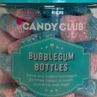Bubblegum Bottles · Sweet and Mellow Bubblegum Gummies Tossed In Mouth-puckering Sour Sugar