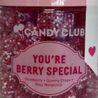 You'Re Special · Strawberry Gummy Drops Covered In Rosy Nonpareils