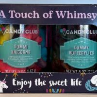 A Touch Of Whimsy - Gummi Unicorns & Gummy Butterflies · 2-Pack Gift Set
~~Gummi Unicorns
      ~~Light And Airy Gummies In A Mystically
            ...