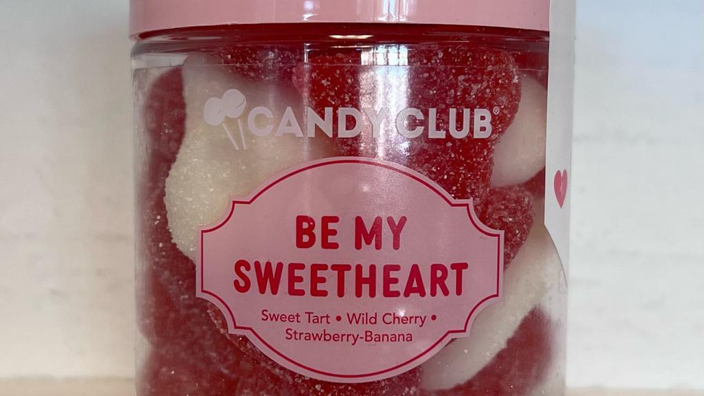 Be My Sweetheart · Gummy hearts
 ~~Sweet Tart
~~ Wild Cherry
~~Strawberry-Banana