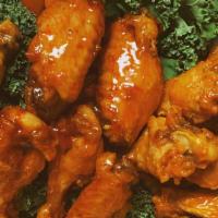 Wings · Ten wings served with fries. Flavors: lemon pepper, hot, BBQ, hot old bay, Korean fried, reg...
