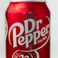 Dr Pepper 12Oz Can · Can of Dr. Pepper soda