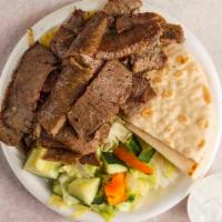 Gyros · Specially seasoned beef & lamb charbroiled.