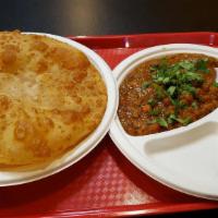 Chole Bhature · This Punjabi Dish Is Combination Of Chana Masala And Fried Bhatura.