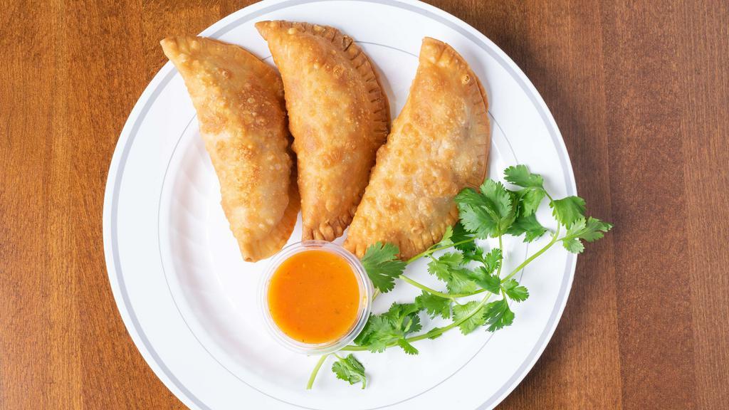 Empanada De Pollo · We call these fried gold because they're so delicious crispy flaky and stuffed with chicken