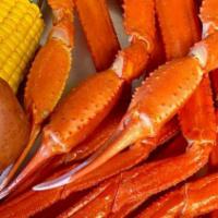 Crab Legs · Favorite. One lb crab legs served with new potatoes and corn on the cob.