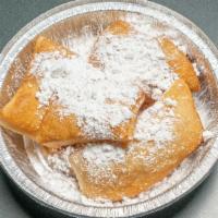 Zeppoles(Italian Donuts) 4 Pcs  · 4PCS Fried dough whit powder sugar