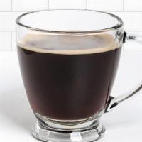 Americano · Equal measures of espresso and hot water create a strong and flavorful coffee that has an al...