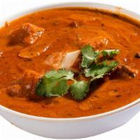 Butter Chicken · Butter chicken or murg makhani is a dish, originating in the Indian subcontinent, of chicken...
