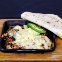 Alambre  · Grilled Chorizo (Mexican Sausage) / Jalapenos / Tomatoes / Onions / Covered With Cheese & Se...