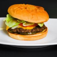 Classic Cheeseburger · Cooked with 1/3 lb. of 100% fresh ground chuck beef topped with cheese.