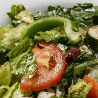 Fatoush Salad  · Toasted pita bread salad with vinaigrette house dressing