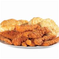 12Pc Supremes (4 Free Biscuits) · Our 12-Piece Supremes dinner has twelve pieces of our juicy, boneless, whole-breast tenderlo...
