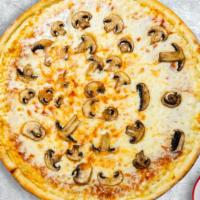 Mushroom Pizza · House Made Pies	Our famous house made dough topped with red sauce, mushrooms, and our house ...
