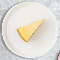 Cheesecake · Known for its creamy, satiny texture, this NY cheesecake is made rich and dense, exactly how...