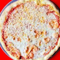 Cheese Pizza (Medium) · We use Bacio's premium whole milk mozzarella with a kiss of Water Buffalo milk!